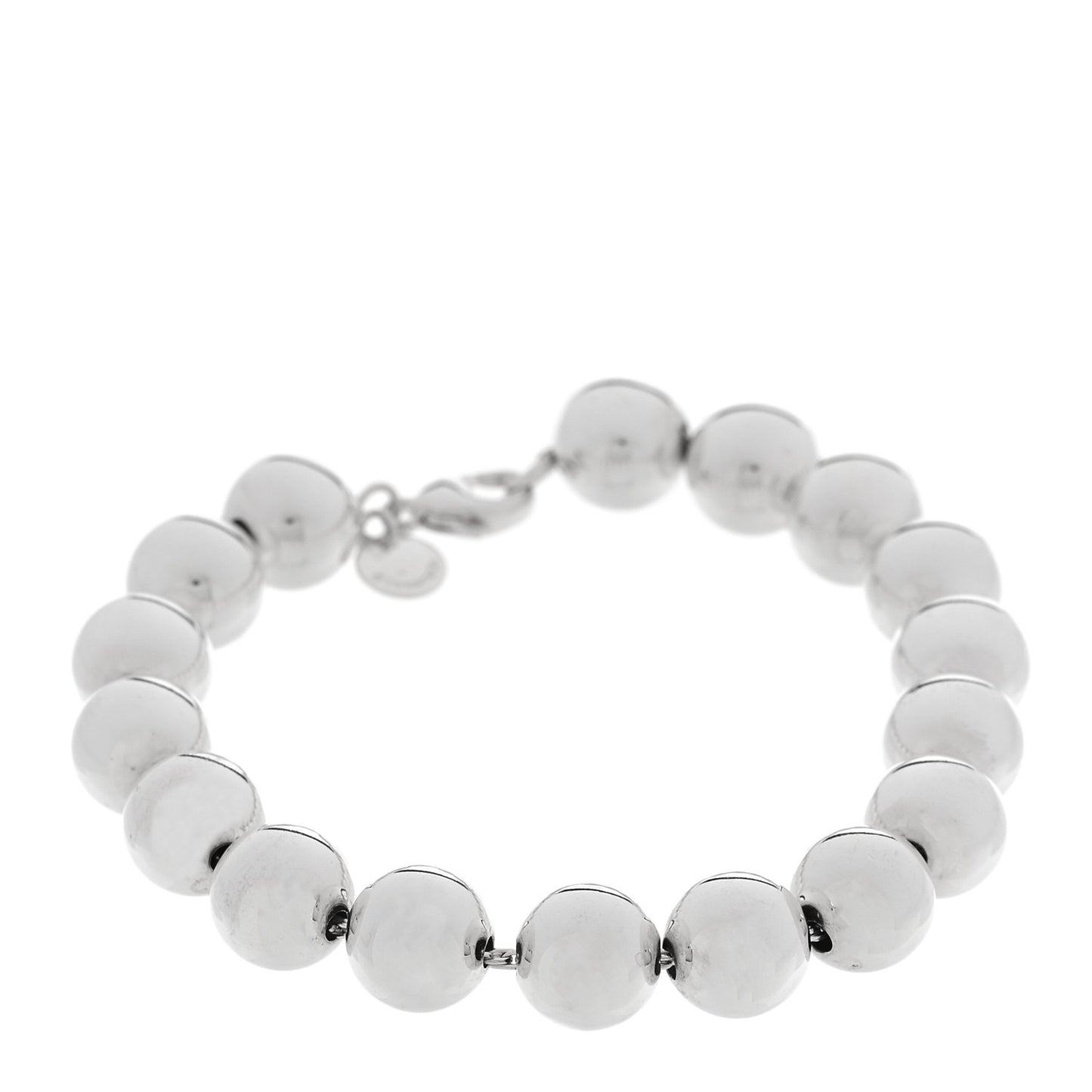 Sterling Silver 10mm Hardwear Ball Bracelet