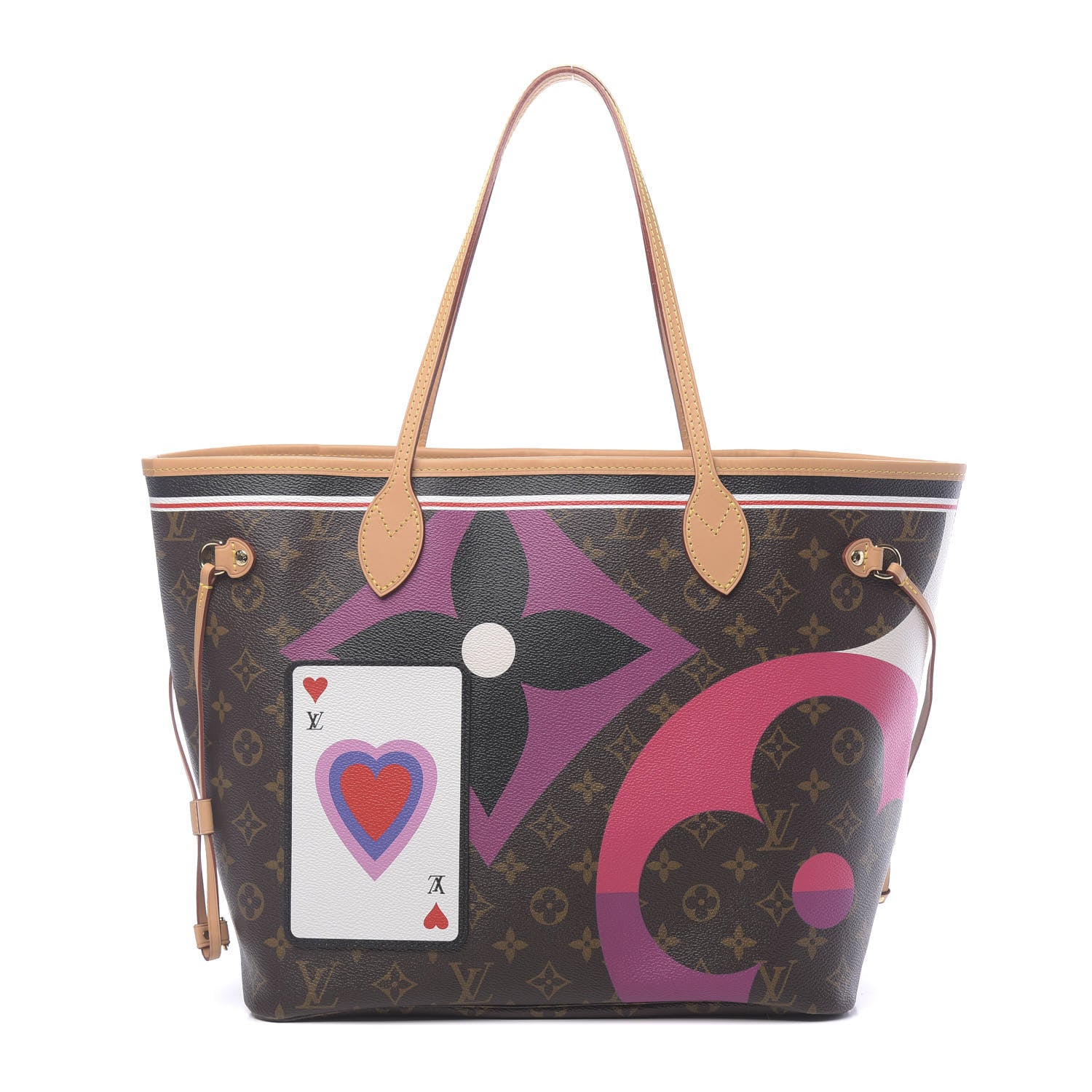 Louis Vuitton Monogram Game On Neverfull MM 1 of 10