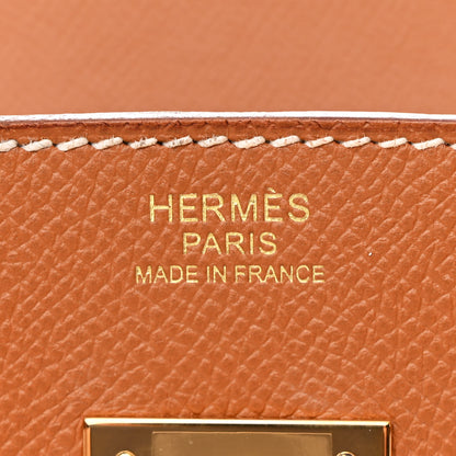 Hermes Epsom Birkin 30 Gold 5 of 11