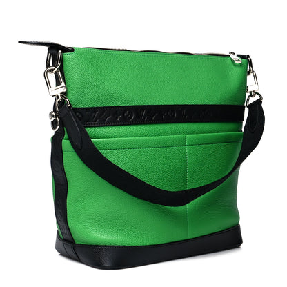Louis Vuitton Calfskin Cruiser GM Green Black 2 of 8