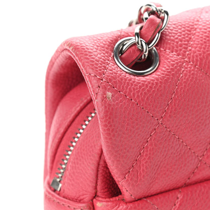 Chanel Caviar Quilted Medium Easy Flap Coral 11 of 13