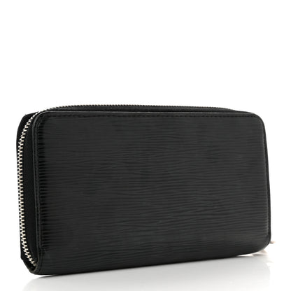 Louis Vuitton Epi Zippy Wallet Black 3 of 8