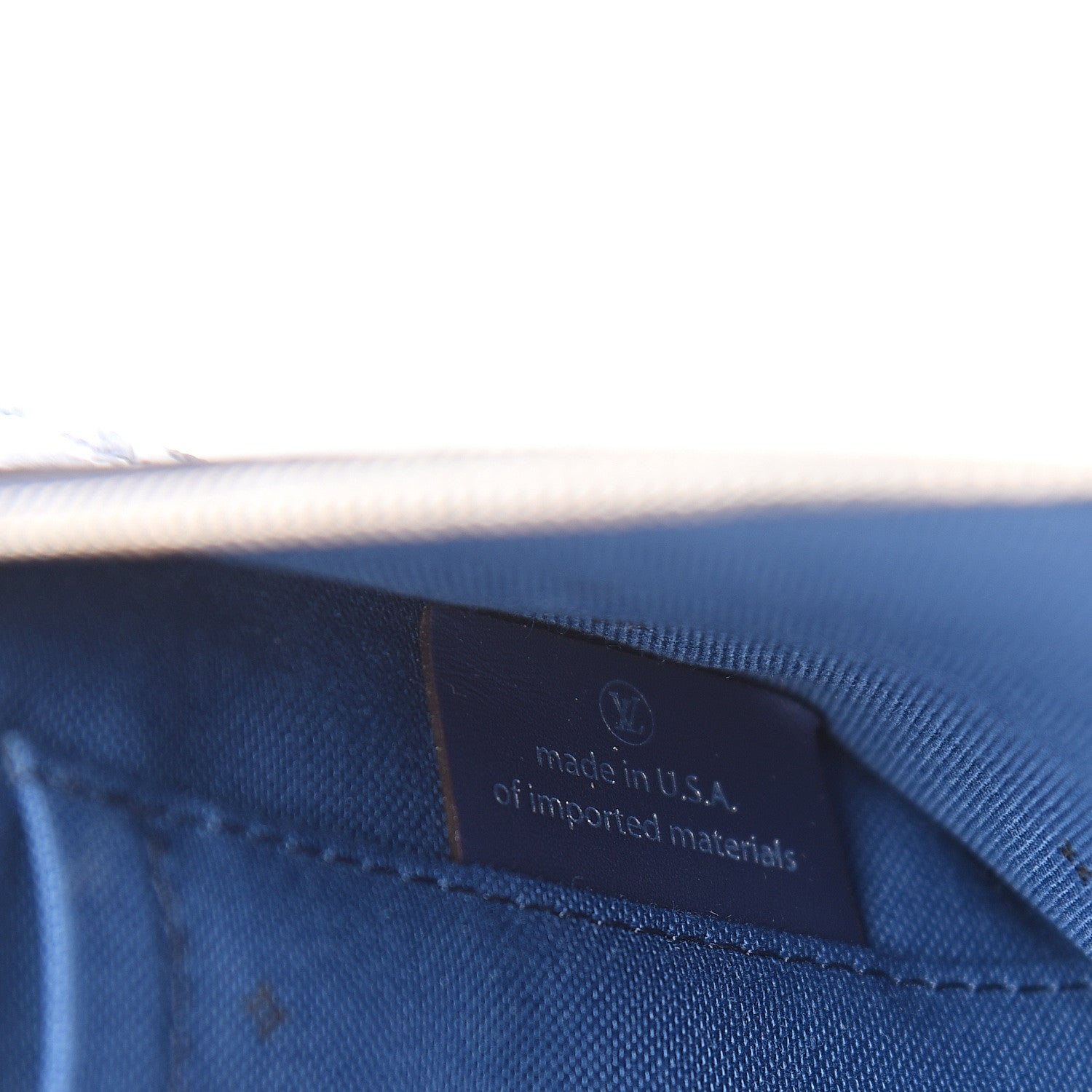 Louis Vuitton Monogram Escale Neverfull MM GM Pochette Blue 6 of 6