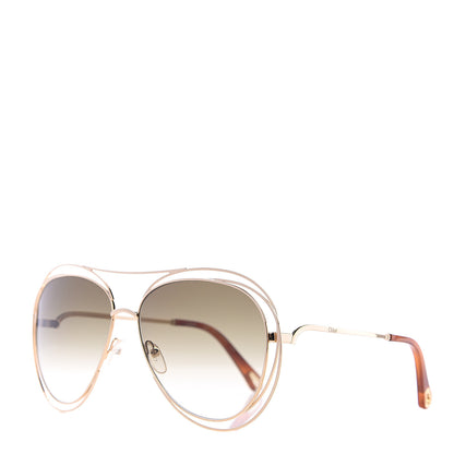 Chloe Carlina Round Sunglasses CE134S Gold 1 of 8
