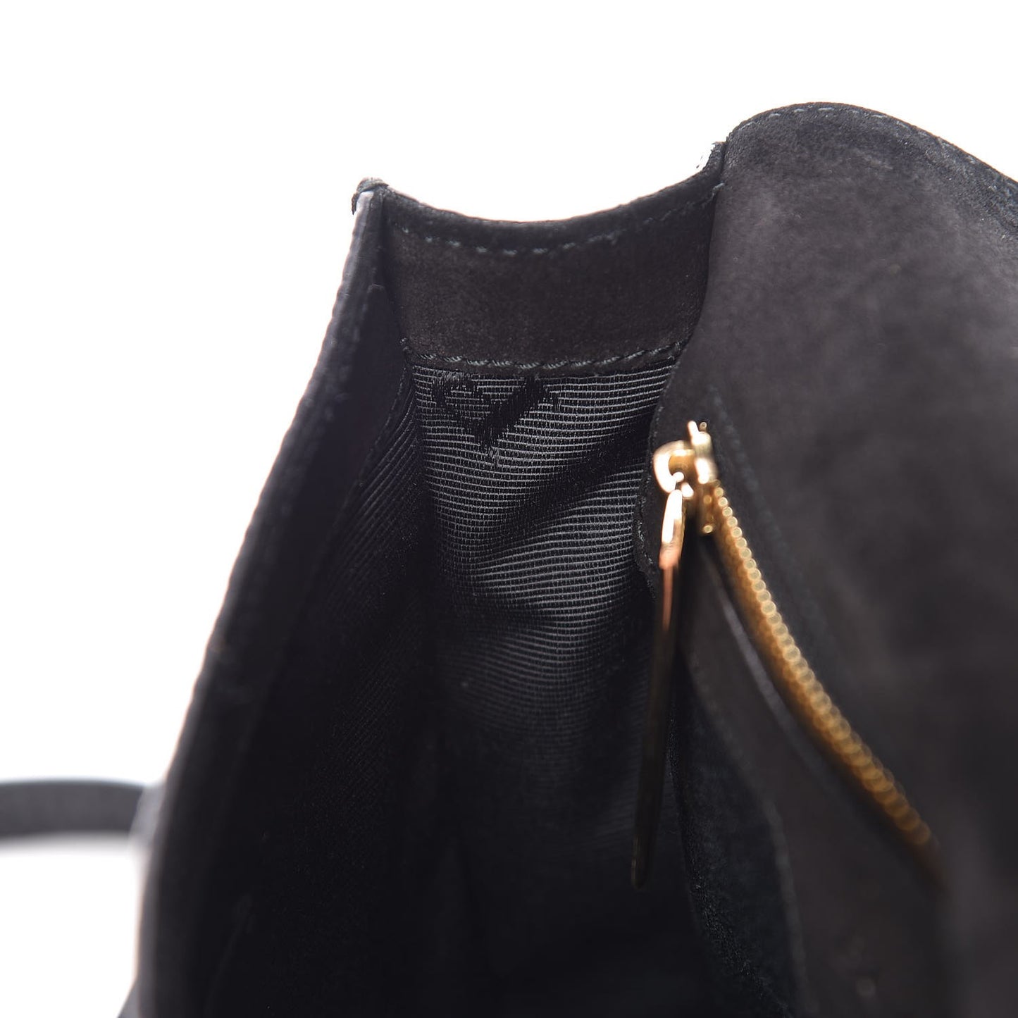 Grainy Calfskin Heritage Grain Small Crossbody Bag Black