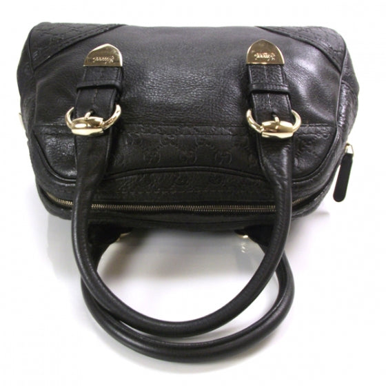 Gucci Guccissima Signoria Large Dome Bag Black 6 of 12