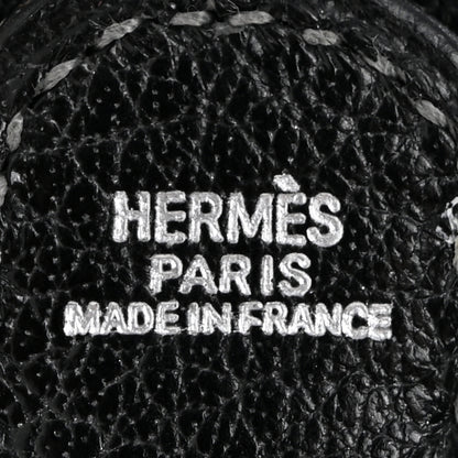 Hermes Toile Buffle Skipper Garden Party 30 TPM Shoulder Strap Black 4 of 5