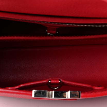 Louis Vuitton Taurillon Capucines PM Rubis 4 of 7