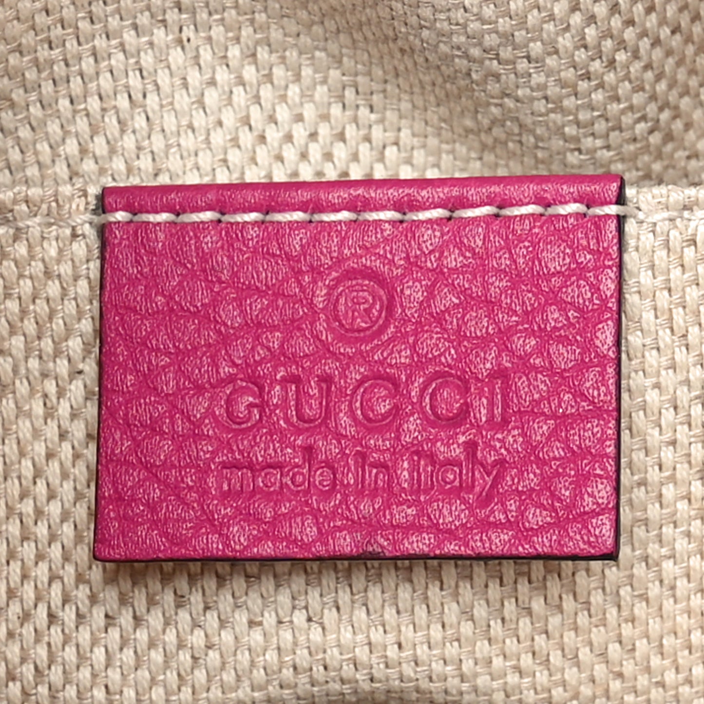 Cellarius Calfskin Mini Soho Chain Bag Bright Bouganville