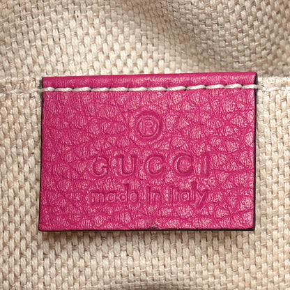 Gucci Cellarius Calfskin Mini Soho Chain Bag Bright Bouganville 6 of 10