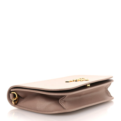 Prada Saffiano Bandoliera Chain Crossbody Bag Cammeo 5 of 15