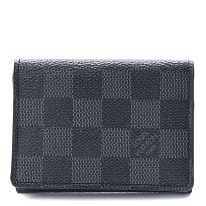 Louis Vuitton Damier Graphite Envelope Business Card Holder 1 of 11