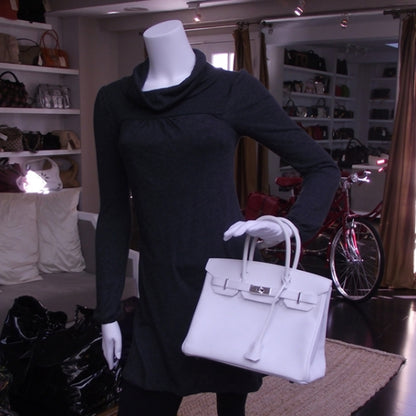 Hermes Epsom BIRKIN 30 White 2 of 14