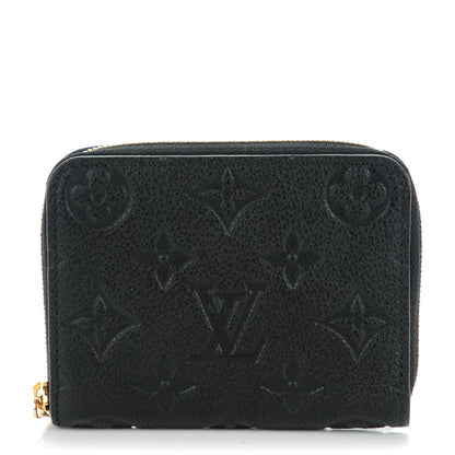 Louis Vuitton Empreinte Zippy Coin Purse Black 1 of 7