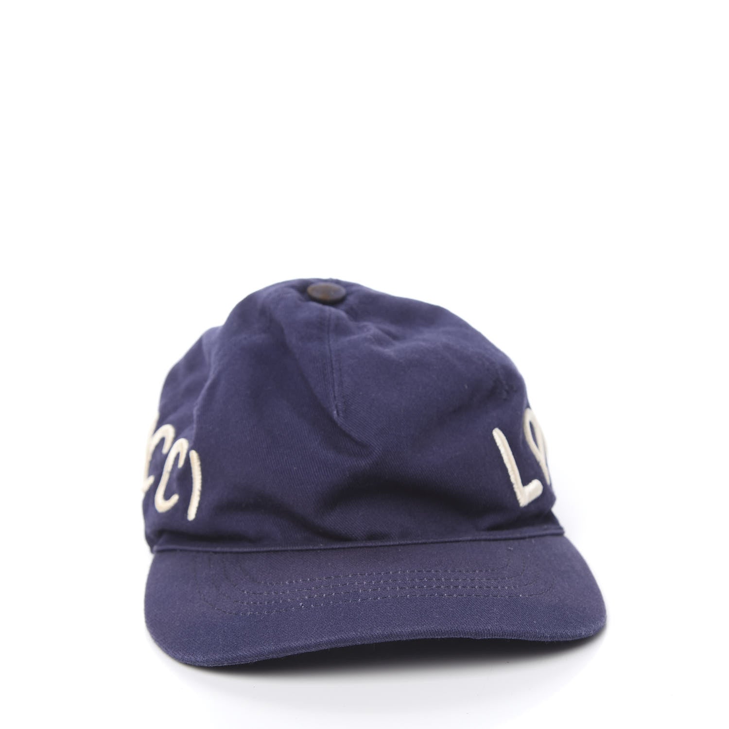 Gucci Cotton Loved Baseball Hat S Navy 3 of 9
