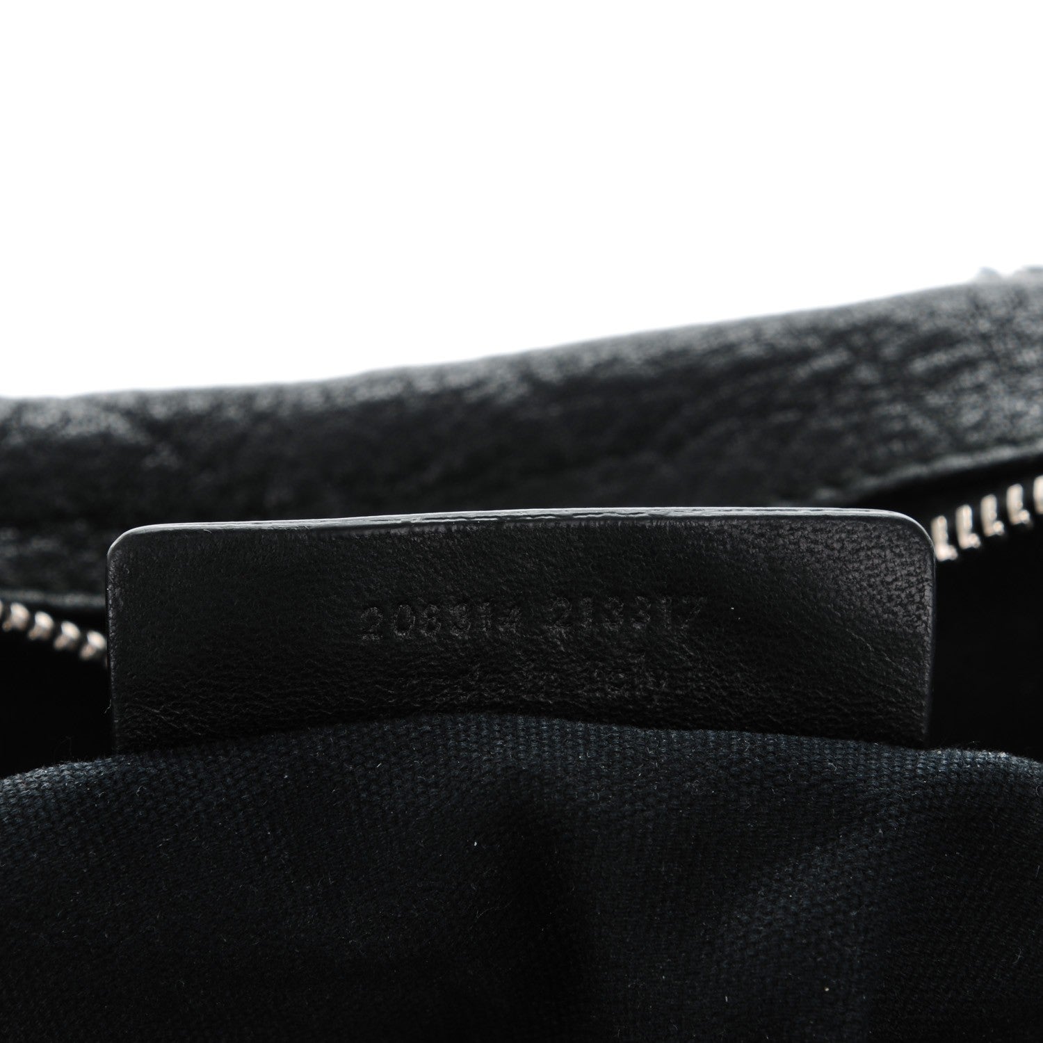 Saint Laurent Pebbled Lambskin Medium Easy Sac Black 7 of 17