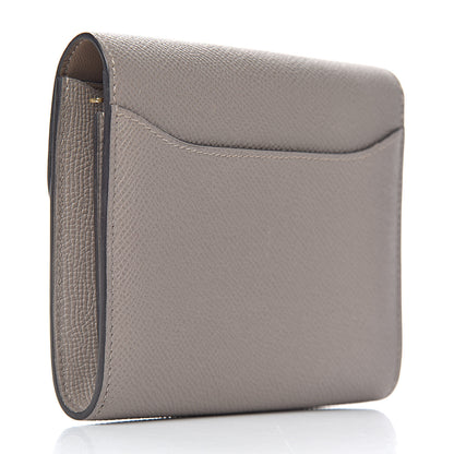 Hermes Epsom Constance Short Wallet Gris Asphalte 3 of 19