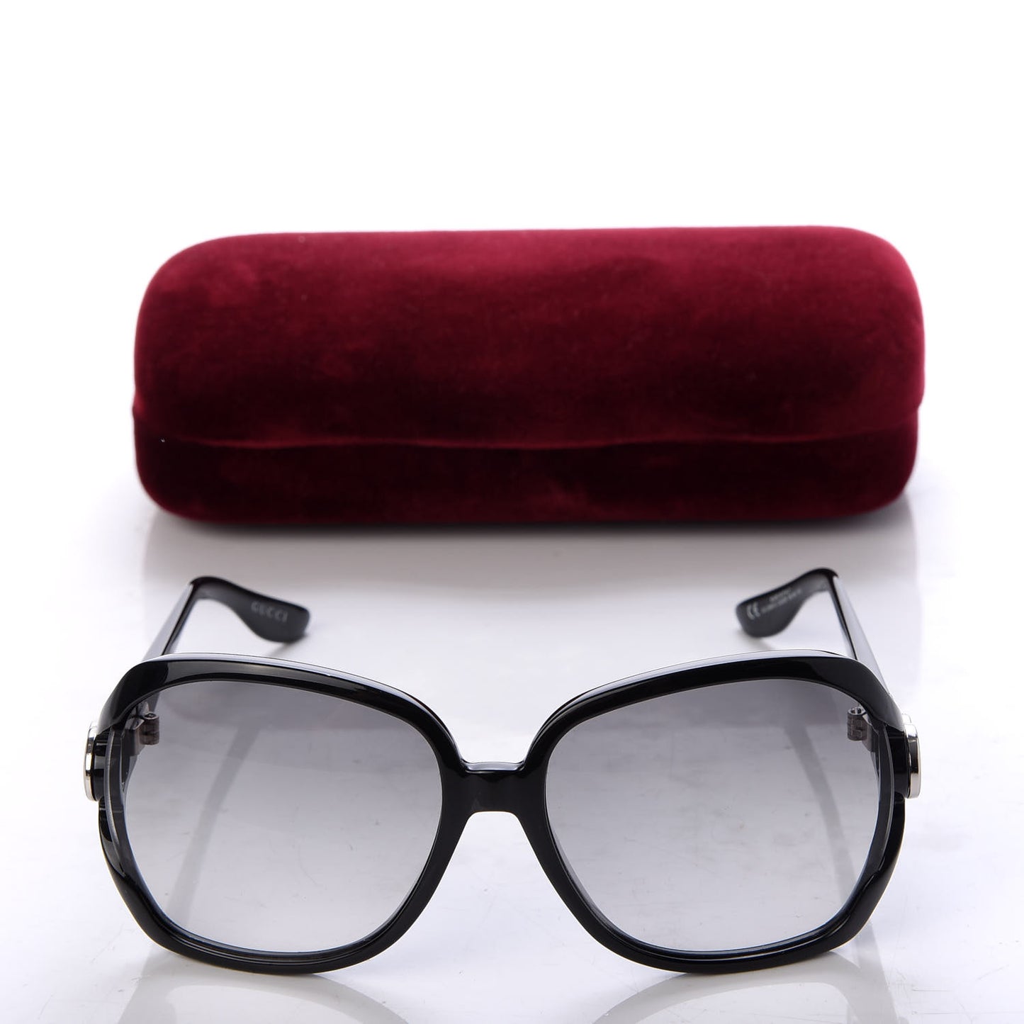 Acetate Square Frame GG 2986/S Sunglasses Black