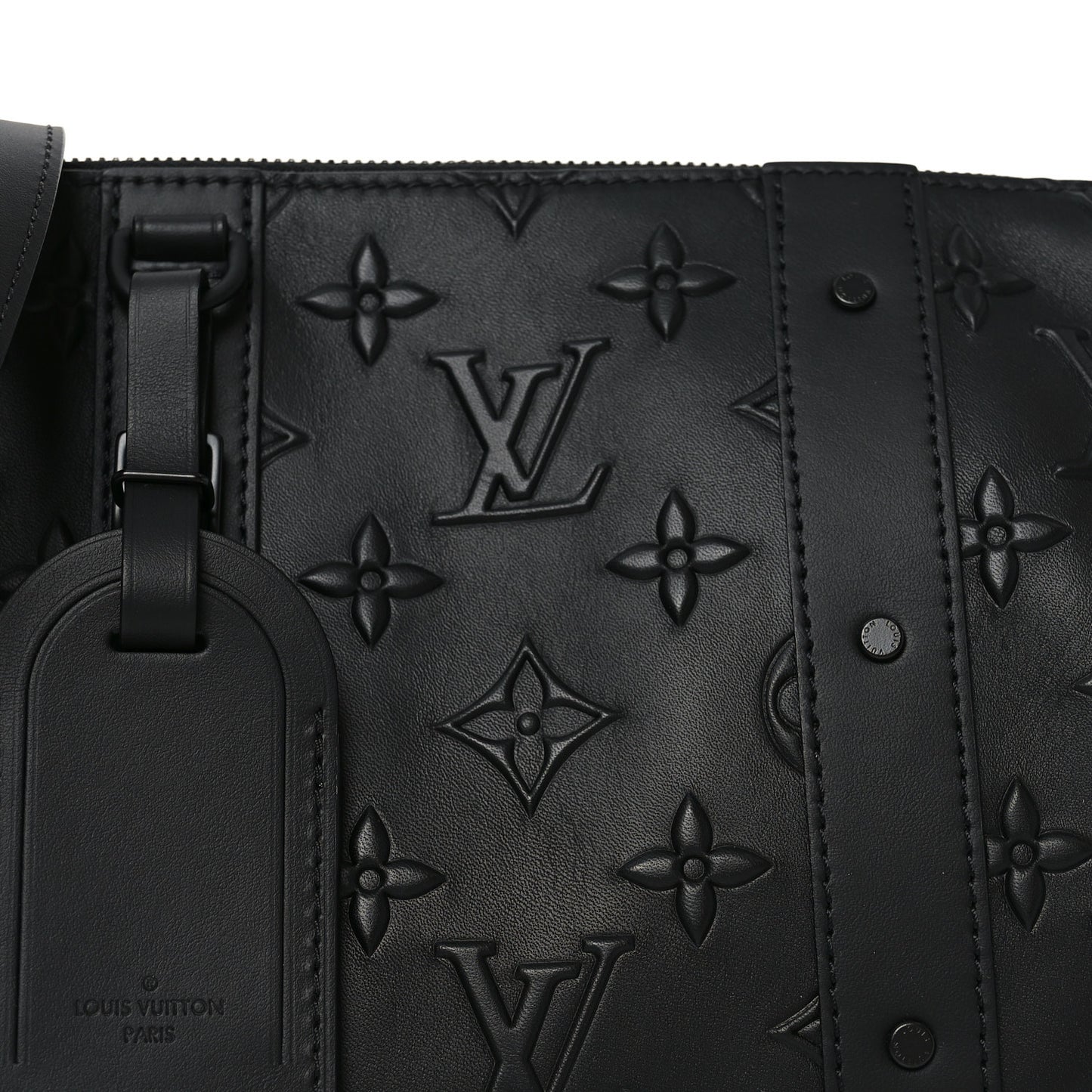 Monogram Seal City Keepall Black