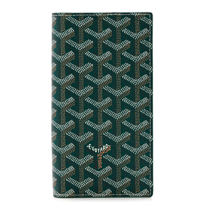 Goyard Goyardine Saint Roch Wallet Green 1 of 6