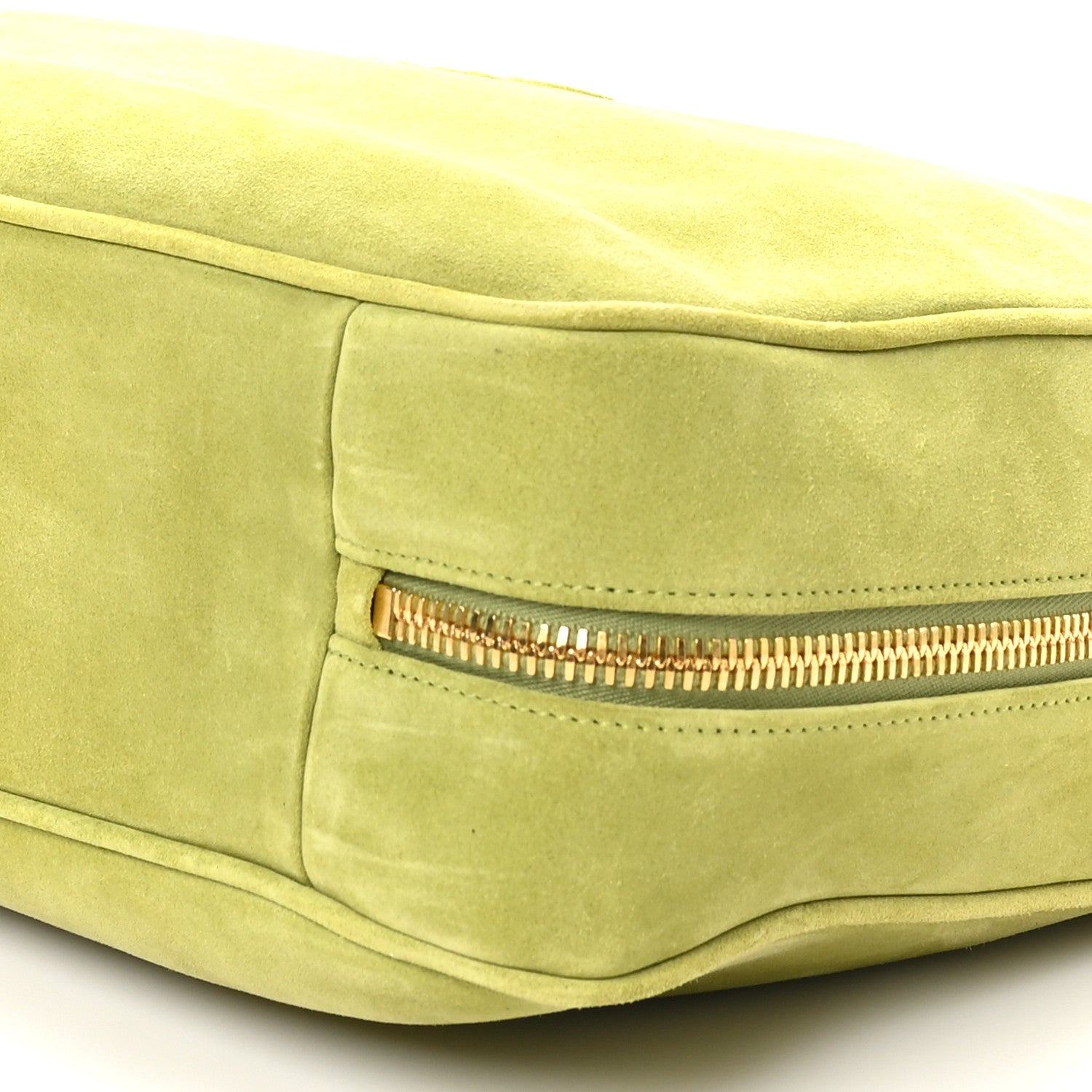 Miu Miu Camoscio Beau Top Handle Bag Edera 9 of 9