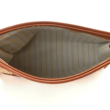 Louis Vuitton Raffia Monogram Giant Toiletry Pouch 26 Tan 5 of 10