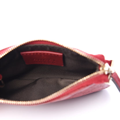 Gucci Microguccissima Key Case Hibiscus Red 4 of 7