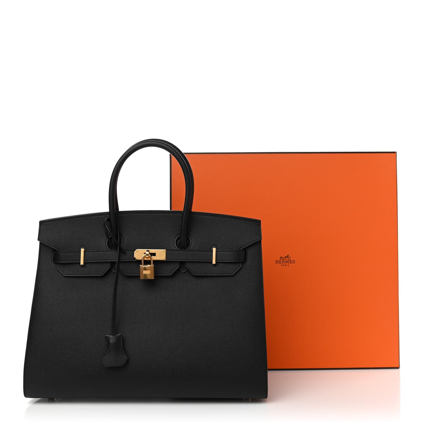 Epsom Birkin Sellier 35 Black