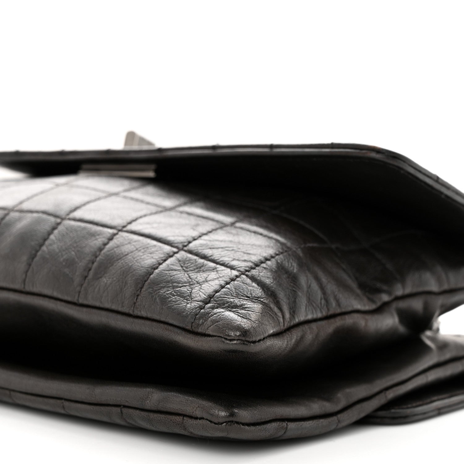 Chanel Lambskin Chocolate Bar Mademoiselle Flap Black 12 of 12