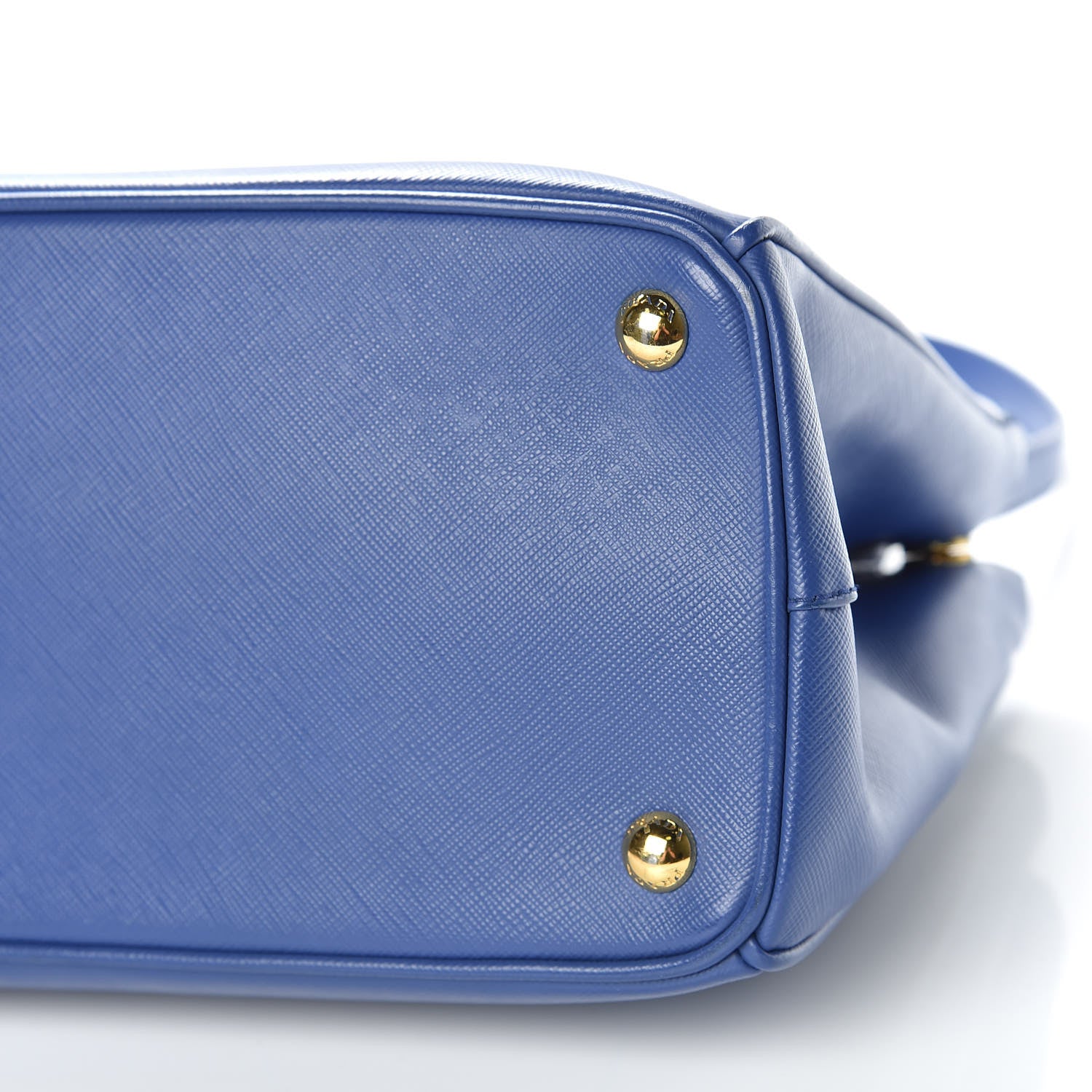Prada Saffiano Small Galleria Double Zip Tote Bluette 8 of 22