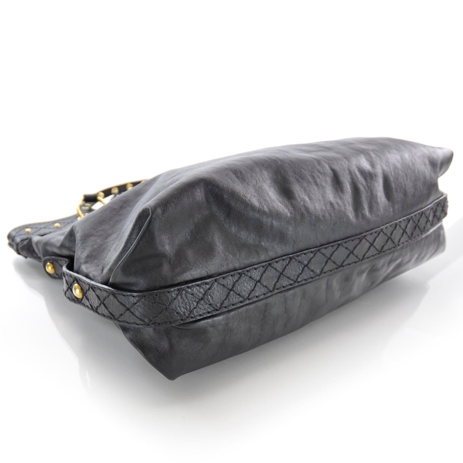 Gucci Leather Irina Tote Black 4 of 8