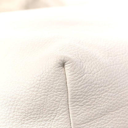 Prada Vitello Daino Hobo White 9 of 11