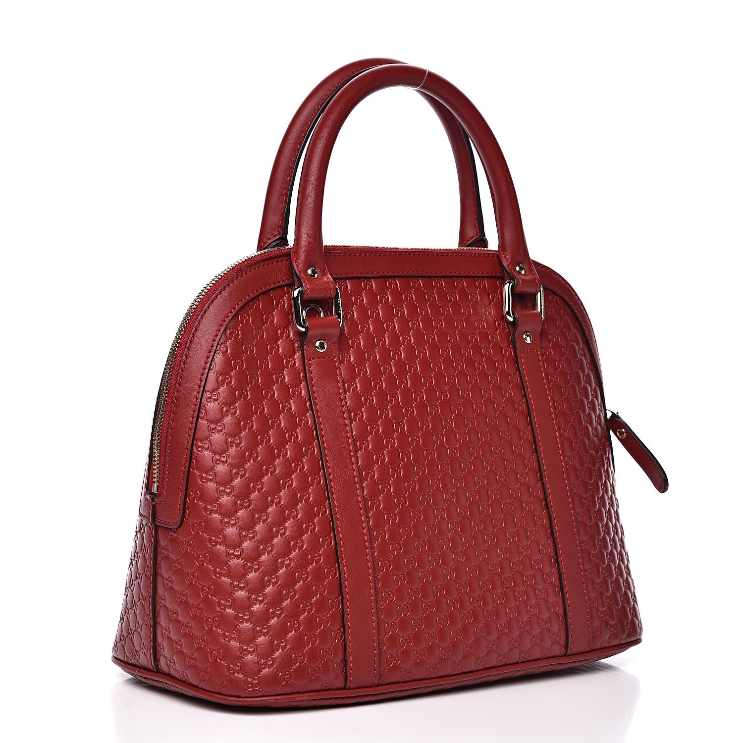 Gucci Microguccissima Medium Dome Bag Red 3 of 11