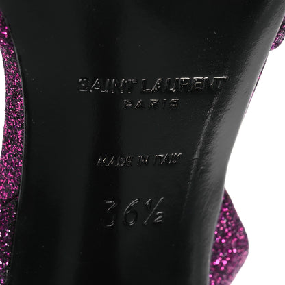 Saint Laurent Bright Hasar Kiki 100 Ankle Strap Sandals 36.5 Fucxia 8 of 13