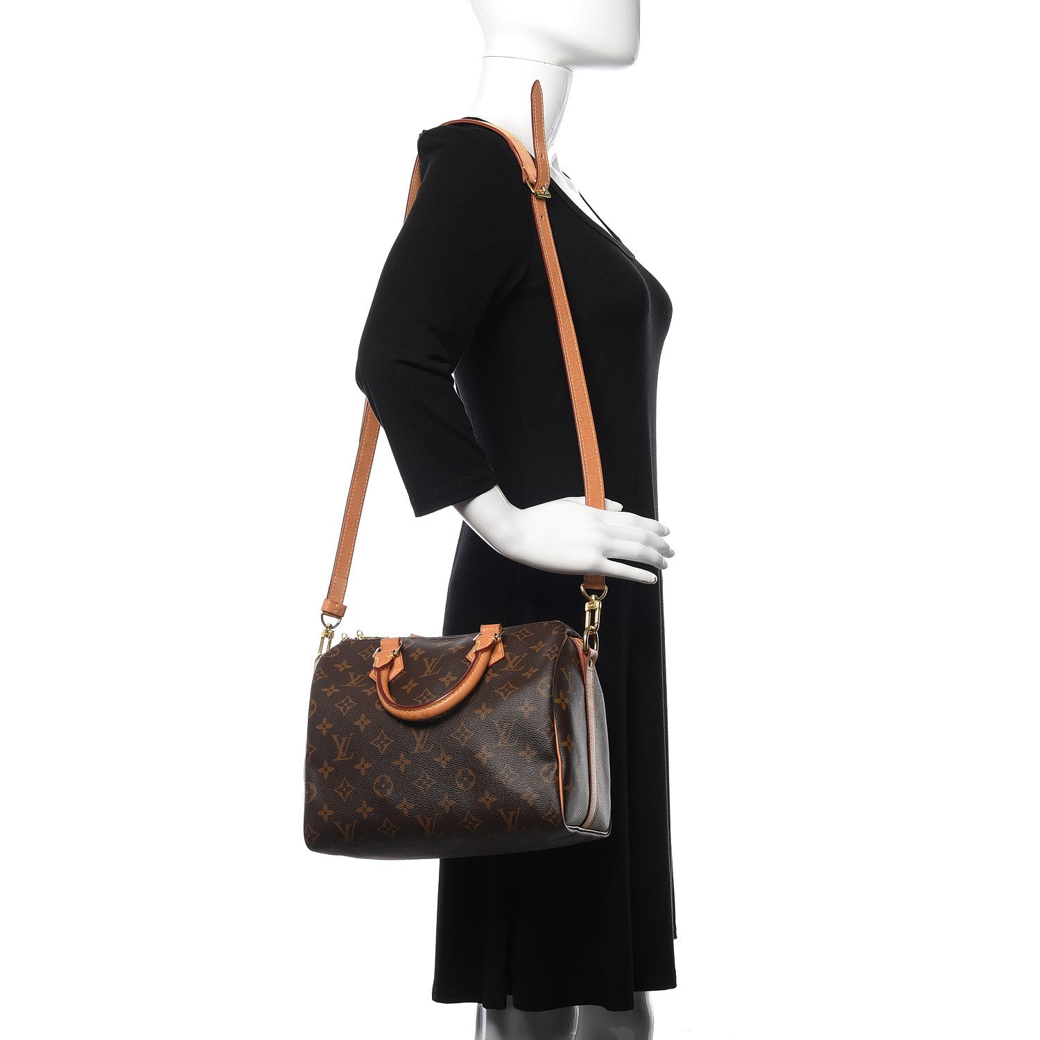 Louis Vuitton Monogram Speedy Bandouliere 25 2 of 10