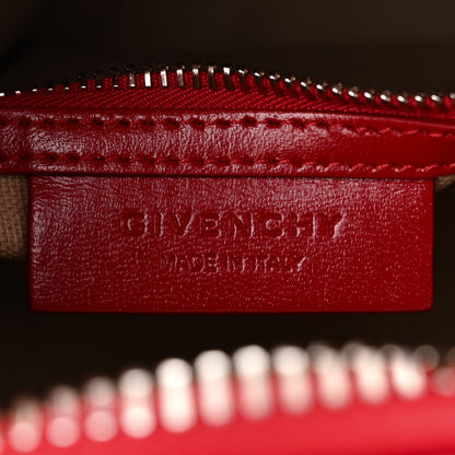 Givenchy Shiny Lord Calfskin Mini Antigona Dark Red 6 of 10