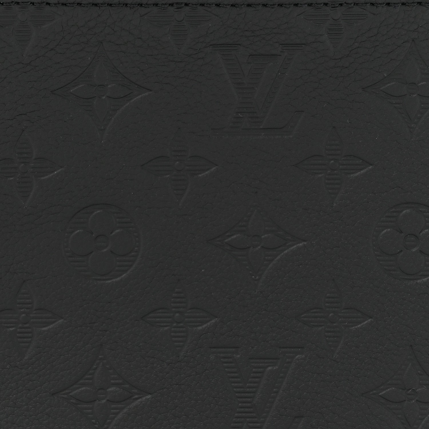 Louis Vuitton Calfskin Monogram Shadow Trio Messenger Black 8 of 13