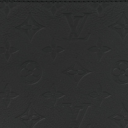Louis Vuitton Calfskin Monogram Shadow Trio Messenger Black 8 of 13