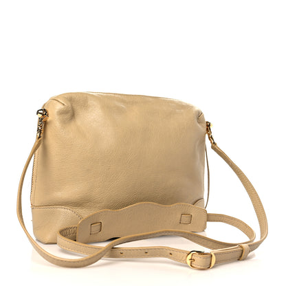 Balenciaga Agneau Classic Gold Hardware XS Reporter Crossbody Beige Sable 3 of 9