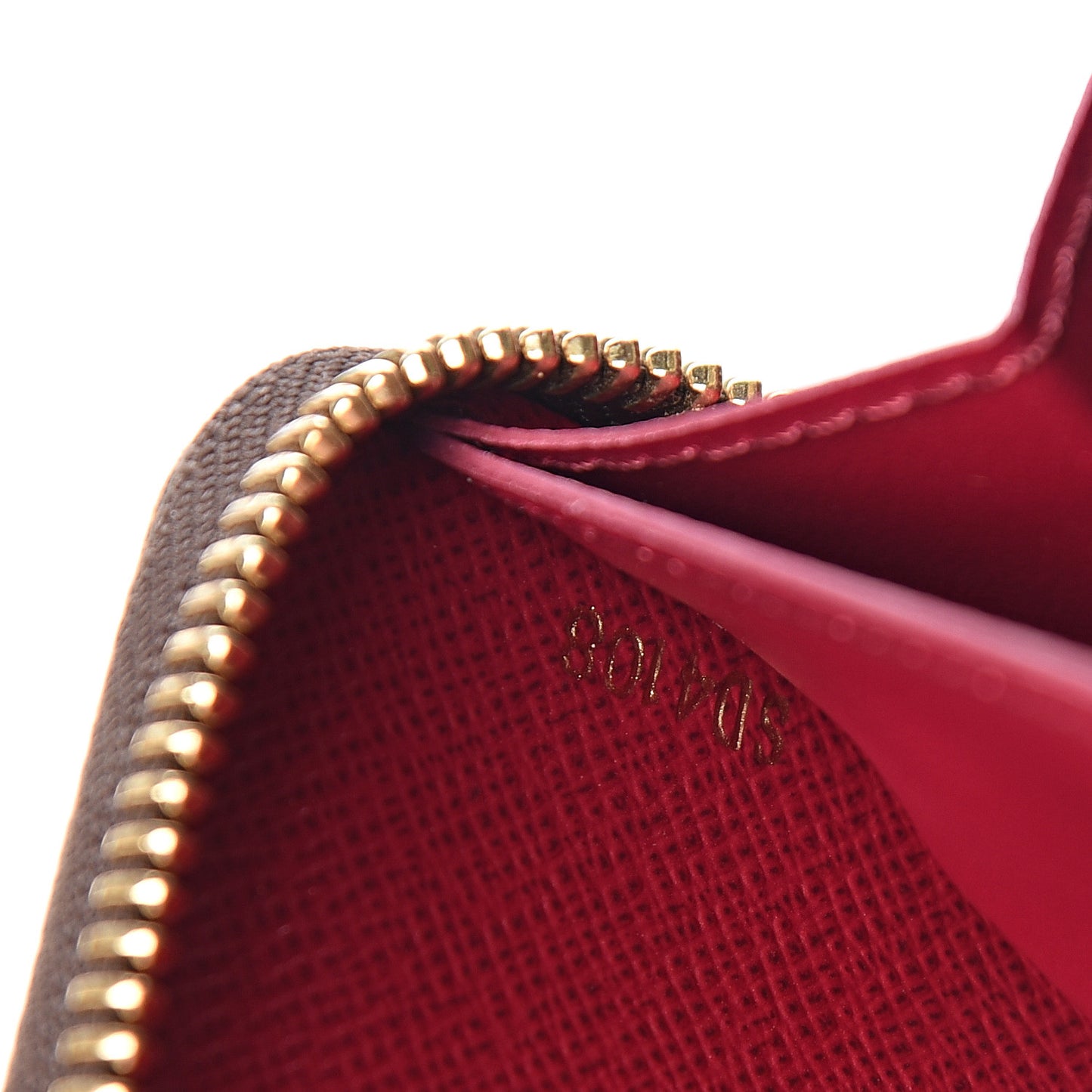 Monogram Clemence Wallet Fuchsia
