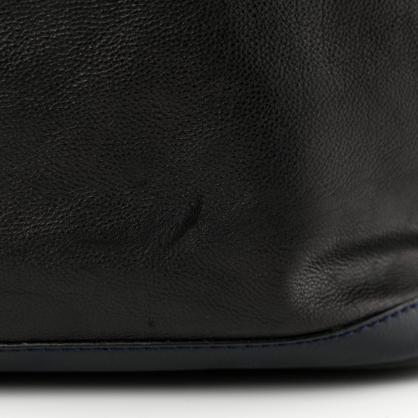 Sugar Goatskin Large Nightingale Black Navy