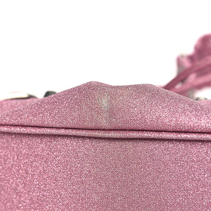 Balenciaga Sparkling Fabric Le Cagole Shoulder Bag XS Sweet Pink 12 of 12