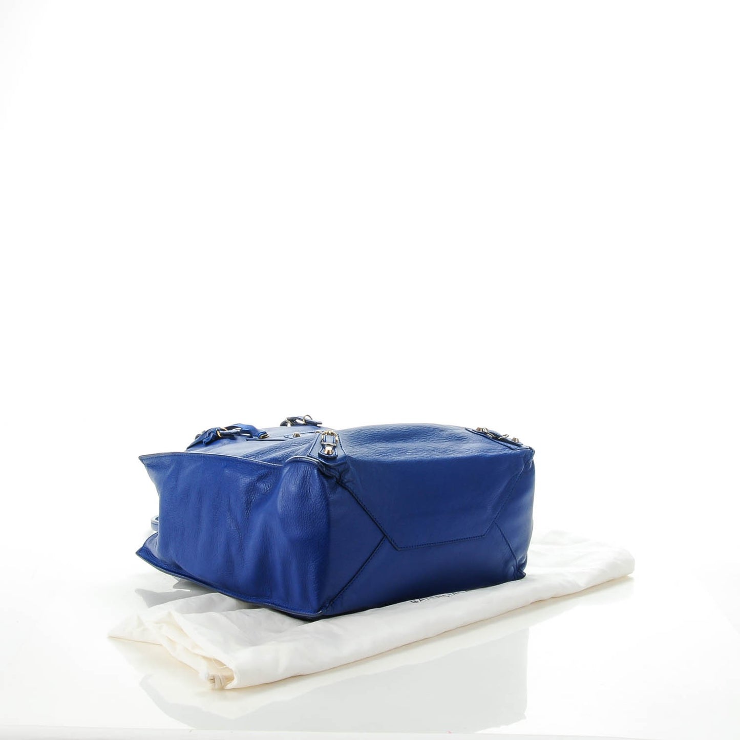 Veau Papier A5 Tote Bleu Mineral