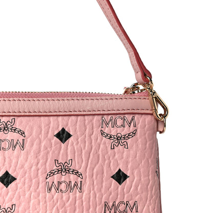 MCM Visetos Liz Shopper Tote Pouch 10 of 11