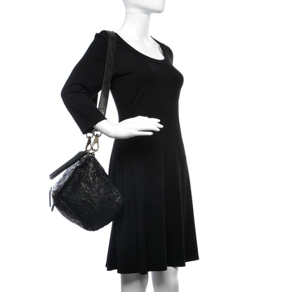 Givenchy Tumbled Sheepskin Medium Pandora Black 2 of 8