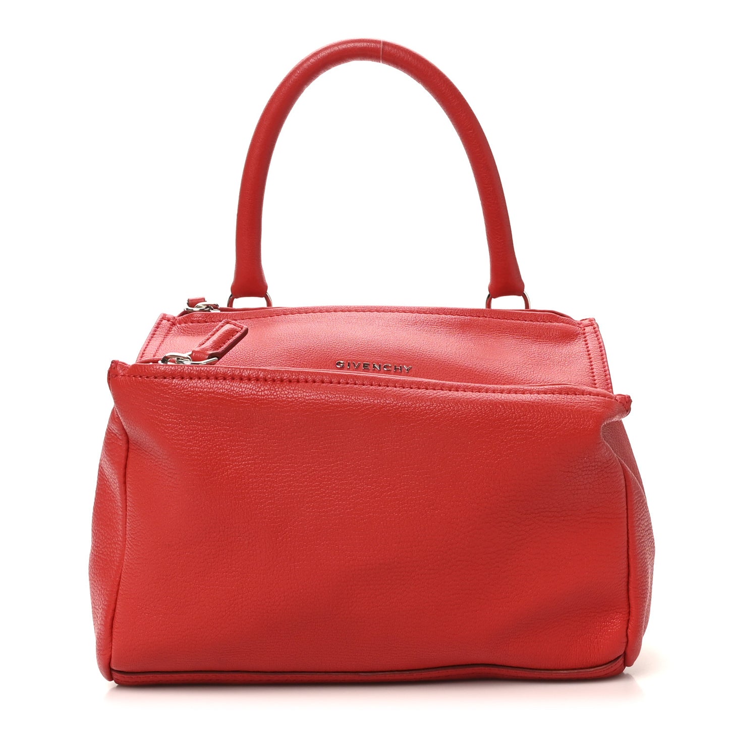 Sugar Goatskin Small Pandora Red