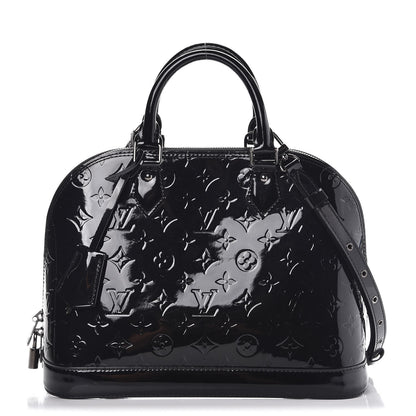 Louis Vuitton Vernis Alma PM Black 1 of 13