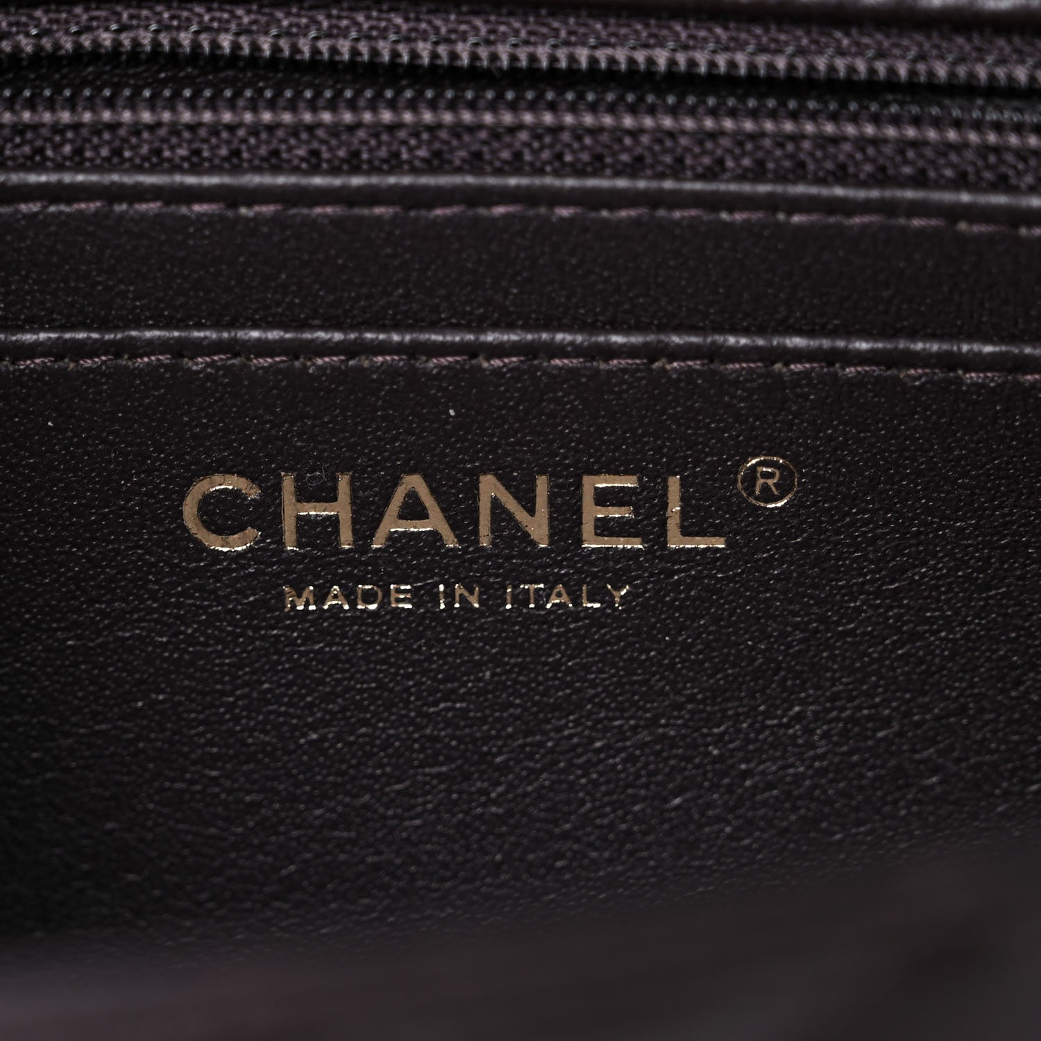 Chanel Lambskin Quilted Mini Rectangular Flap Dark Brown 6 of 11