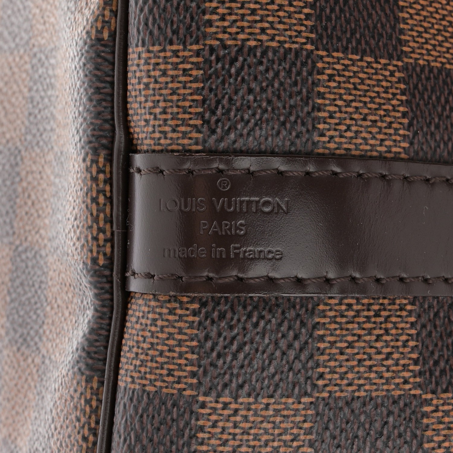 Louis Vuitton Damier Ebene Speedy Bandouliere 30 6 of 10