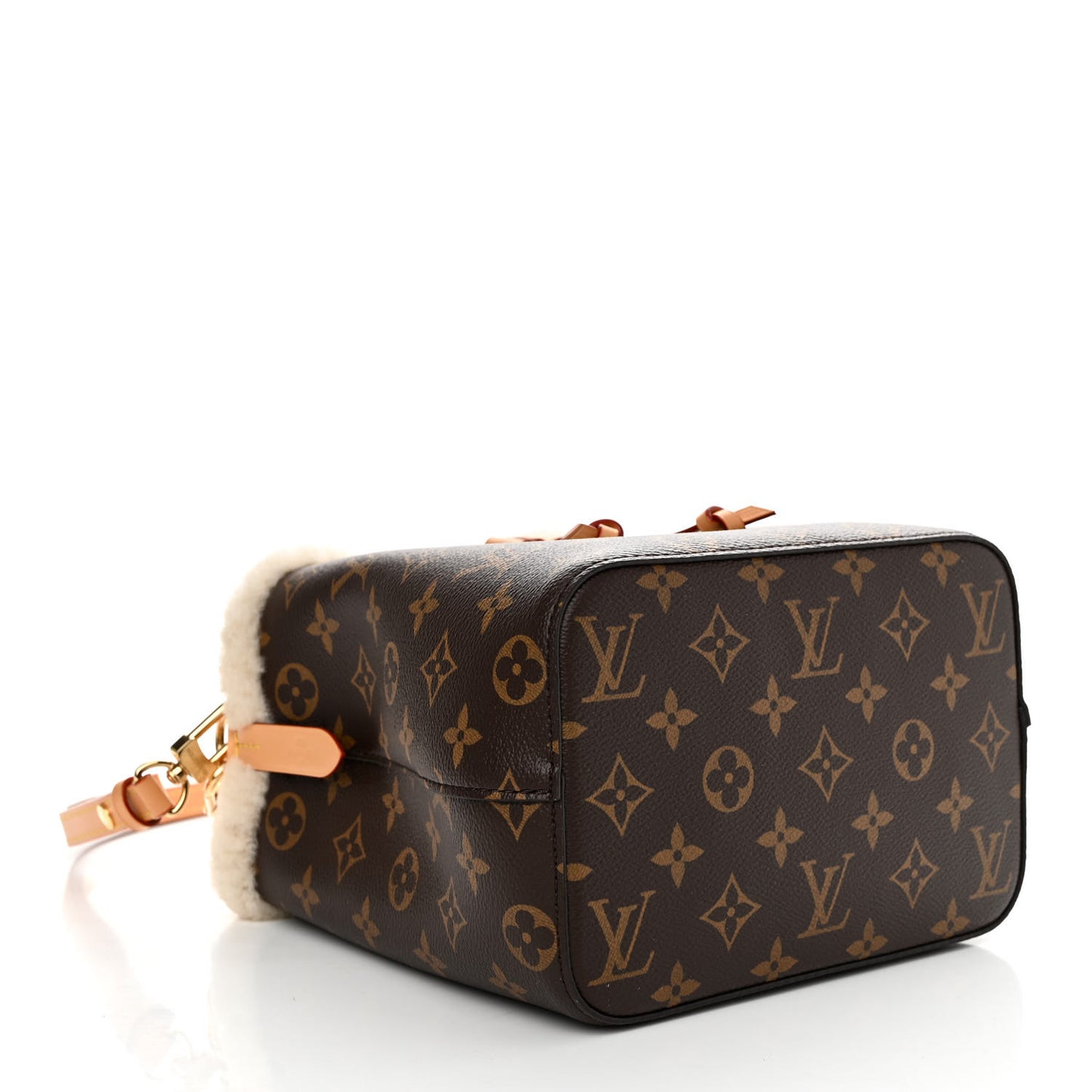 Monogram Shearling Cozygram Neonoe BB